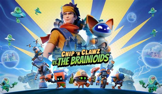 Chip ‘n Clawz vs. The Brainioids Is Out Now on PC, PS5, and Xbox Series X/S