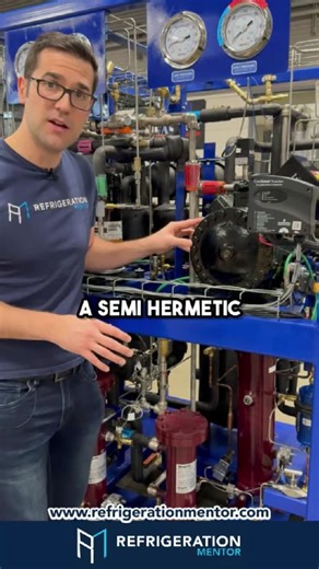 Trevor Matthews on Instagram: "What system problems can affect scroll compressor performance? Share your thoughts in the comments below. Every compressor tells a story through sound, temperature, pressures, and electrical readings. Learning how scroll and semi-hermetic compressors operate helps technicians diagnose issues instead of replacing parts blindly. • Scroll sets rely on proper system conditions • Plugged driers and airflow issues create performance problems • Oil management directly imp
