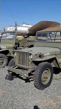 M38 & Ford GPW Military Jeep Walkaround | March Air Field Museum