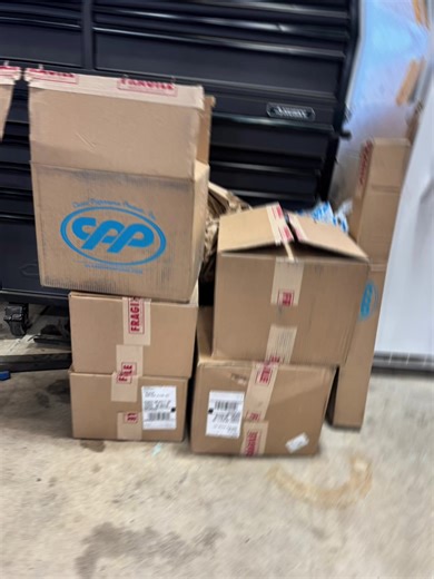 Brakes are here for the c10! Can’t wait to start installing them! #fyp #chevy #c10 #cpp