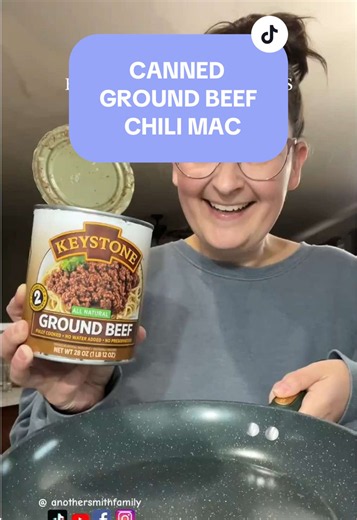 EMERGENCY FOOD TASTE TEST SERIES Freeze dried Chili Mac canned ground beef no, we are not in an emergency. This is a series on trying emergency foods because we are curious what they taste like! Yes, we eat normal meals all day every day- this is just an emergency food taste test series. 😉 I get thousands of comments suggesting different types of emergency foods to try- so I buy and try them! Freeze dried food retains 90-97% of their nutritional value. 😁 It’s just food that has their moisture 