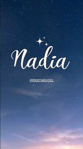 NADIA MEANING AND NUMEROLOGY Nadia #Names #Numerology #Meaningofthename