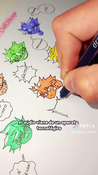 Cómo hacer globos de diálogo para tu manga