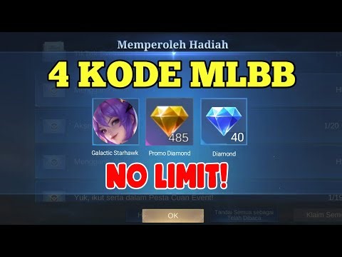 FREE DIAMONDS! 4 NEWEST ML REDEEM CODES - MOBILE LEGENDS REDEEM CODES - ML REDEEM CODES MARCH 2026