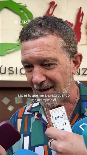 Antonio Banderas sobre el Papa: «Me ha hecho reflexionar mucho»