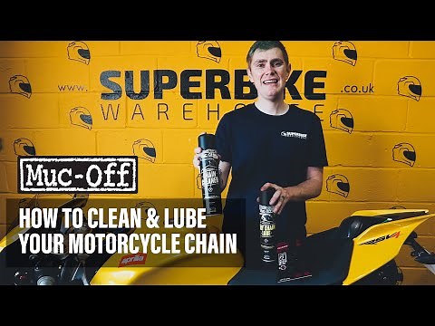 How To Clean & Lube Your Motorcycle Chain Using Muc-Off Products