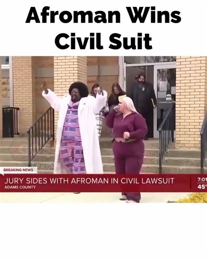 Afroman won his civil lawsuit. Glad to see the first amendment still in tact in America 🇺🇸