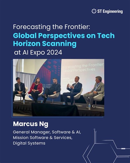 Technological convergence holds the potential to revolutionise industries, bringing groundbreaking applications and productivity enhancements. At a panel discussion during the Special Competitive Studies Project's AI Expo in Washington, Marcus Ng, General Manager, Software & AI, Mission Software & Services, Digital Systems, underscored the transformative power of #AI in addressing complex, real-world challenges. He noted that Counter AI technologies hold the most potential to disrupt industries 