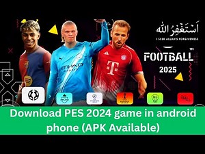 How to Download & Install eFootball PES 2025 PPSSPP on Android | Download PES 2025 ppsspp android