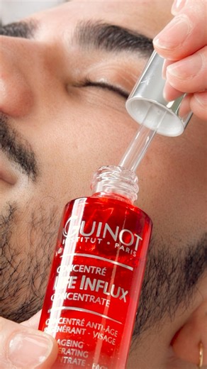 1️⃣ En Institut, le Soin Visible Age Reverse relance visiblement la jeunesse de la peau grâce à sa méthode professionnelle ciblée. 2️⃣ À la maison, le Concentré Life Influx prolonge les bénéfices du soin, jour après jour. 🔎 L’alliance parfaite entre expertise en cabine et performance à domicile, pour une peau visiblement plus jeune, plus lisse, plus lumineuse. ➡️ En exclusivité dans les Instituts de Beauté Guinot certifiés à la méthode Docteur JDM : prenez conseil auprès de votre Esthéticienne 