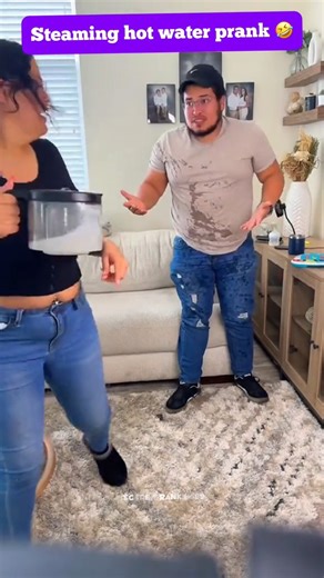 Steaming hot water prank #scarepranks #scarecam #fail #jumpscare #scary #scared #scaring #foryour #fyp #funnyvideos #funny #prank #scaringpeople #funnyprankvideos #funnymoments | Virall Pranks