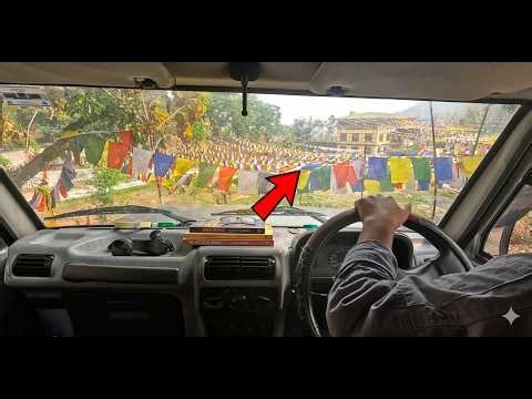 RELAXING POV DRIVING: DC Turbo Bolero through Prayer Flags | Diesel Engine ASMR 4K Videos