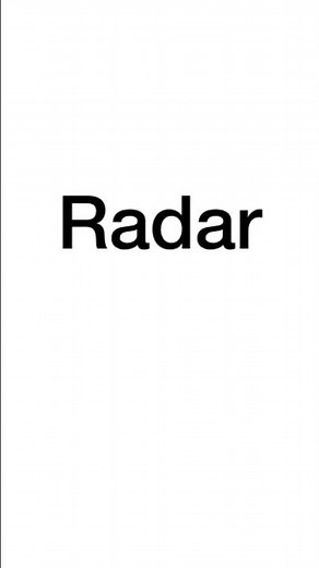 IPhone “Radar” alarm sound effect