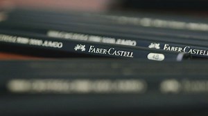 We're celebrating 111 years of our classic Castell 9000 pencil this year! We've seen many great works of art created with this iconic pencil, but this usage is completely unique! Find out more at www.naked-portafilter.com | Faber-Castell