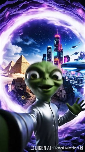 Hi Guys! I’m The Alien Vlogger 👽🌍 #Shorts