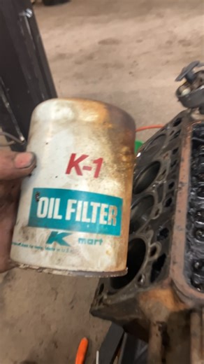 Working on this late model Ford engine and having a few complaints out of filtration quality of the oil filter. #Kmart | TN Automotive Inc.
