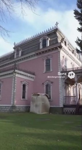 The Pink Palace/Coraline House #historicpreservation #nonprofit #endangeredplaces