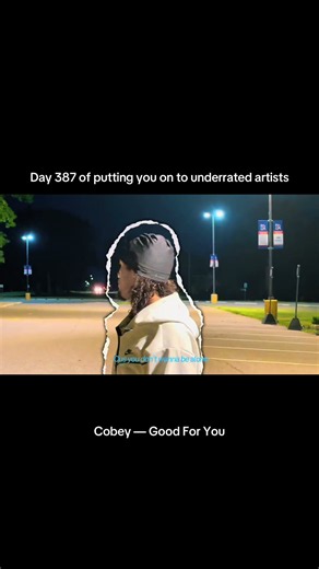 I’m putting yall on to ME 🤝😭 Just dropped the VISUALS to this song, Cobey — Good For You