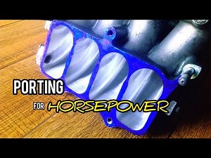 H22a Intake Manifold Porting Tech by SRDmotorsports