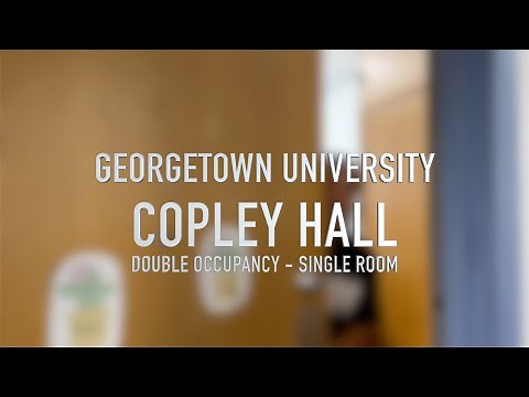 Copley Hall | Georgetown University | Dorm Tour August 2021