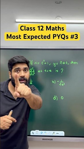 CBSE Class 12 Maths PYQ Practice ( Part 3 ) #class12maths #gaganmakkarsir #cbse2025