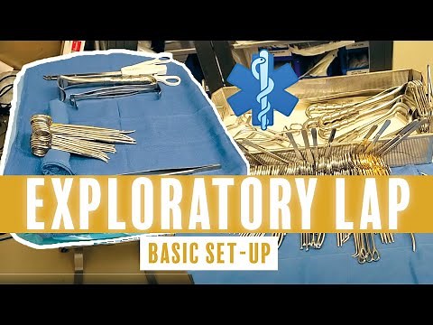 BASIC SET-UP: EXPLORATORY LAPAROTOMY