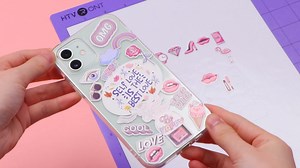 4.6K views · 132 reactions | DIY phone case with HTVRONT printable vinyl sticker paper. Use an inkjet printer to print the pattern, then use a cutter to cut the outline of the pattern, and you can freely combine patterns to decorate your phone case! #htvront #silhouette #printablevinyl #vinylcraft #phonecase #craftprojects #cricutproject #silhouettecameo4 #crafts #diyideas #diycrafttutorials #craftvideo #smallbusiness #craftvideo | HTVRONT | Facebook