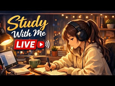 Learn With Manish | Study with me | Staying on study table | Stay focused | Live Study 📚