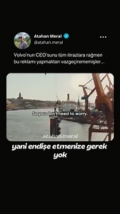 Volvo'nun CEO'su canı pahasına bu reklamı yapmaya karar vermiş ve ortaya oldukça ses getiren bu video çıkmış... #volvo #pazarlama #reklamcılık #girişimcilik #başarı #eticaret #motivasyon #volvotrucks | Atahan