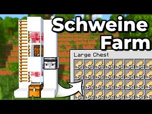 Minecraft - Simple Pig Farm // Pig Farm - Tutorial 1.21