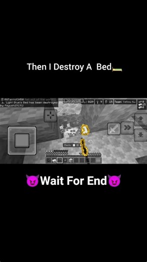 I Can Play Bedwars In Lifeboat Server Minecraft 😈😈 #shorts #ytshorts