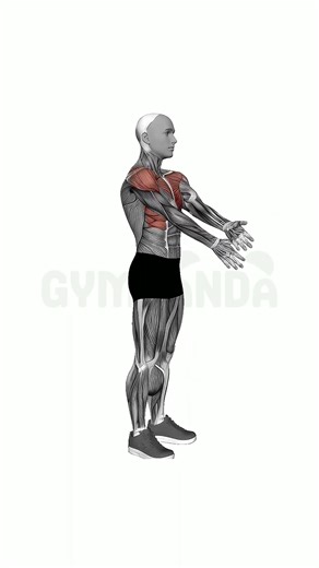 Standing Chest Stretch - Perfect Form Guide #shorts
