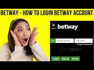 Betway App | How to Login BetWay Account | Betway Login My Account | Betway Tutorial