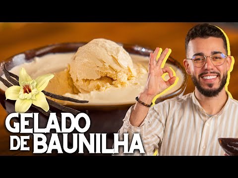 Gelado de Baunilha Caseiro, Simplesmente Perfeito!