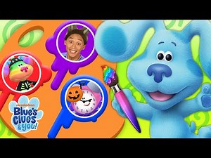 Guess the Missing Color Game: Halloween Adventures 🎃 w/ Blue & Josh | 2+ hours | Blue's Clues & You!