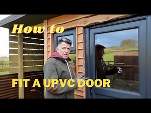How to fit a uPVC door