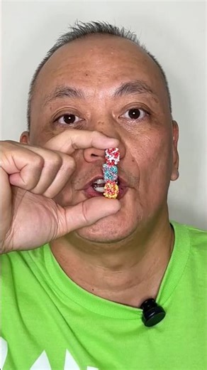 ASMR NERDS CANDY GUMMY CLUSTERS (3 FLAVORS) EATING SOUNDS#shorts#asmr