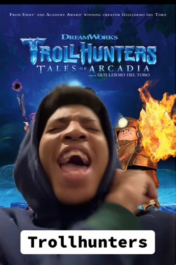 Go watch Trollhunters right now!!!!!!!! #trollhunters #talesofaracadia #greenscreen #CapCut