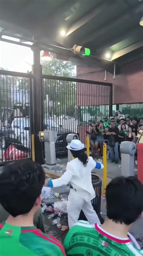 They Really Started Crowd Surfing Michael Jackson Outside The Gates! 🙌 #shorts