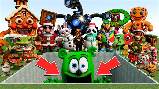 7.4K views · 79 reactions | Giant Pit Vs All New Italian Brainrot Animals Memes Team In Garry's Mod! #brainrot #garrys_mod #gmod #skibiditoiletmultiverse | Piyush Gaming | Facebook