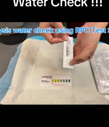 Water Quality Check Using RPC Test Strip