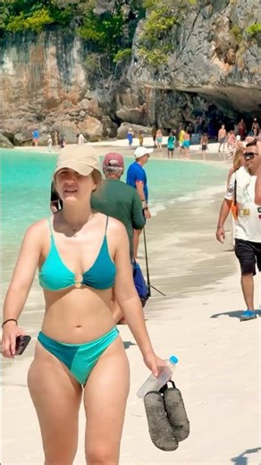 🇹🇭Maya Bay Dream Beach Thailand Summer Holiday 66🦀 #mayabeach