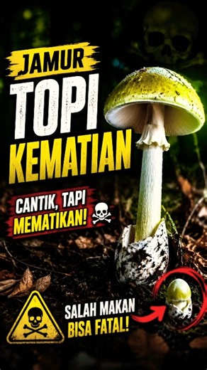 Death Cap: Jamur Cantik yang Bisa Membunuh