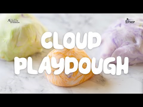 Make Your Own Cloud Playdough