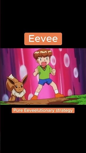 Eevee has the most UNIQUE evolutions in existence 🐱💗 #eevee #eeveelutions #pokemonshorts
