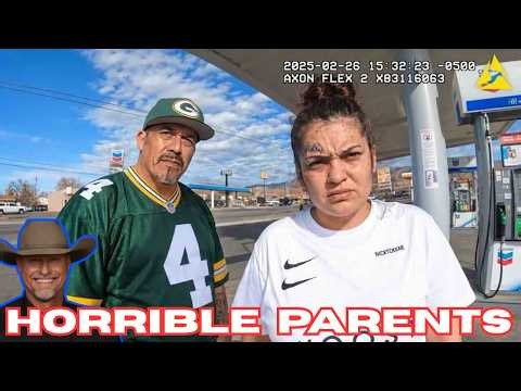 Parents Caught Trafficking Drugs With 3 Kids in The Car
