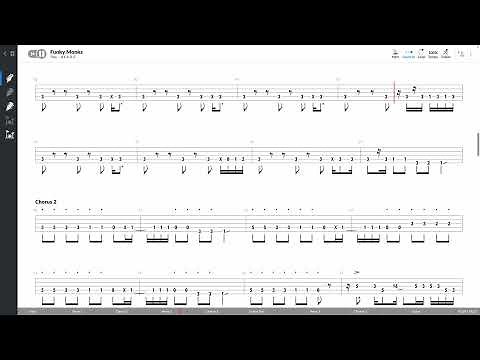 Red Hot Chili Peppers - Funky Monks (BASS TAB PLAY ALONG)