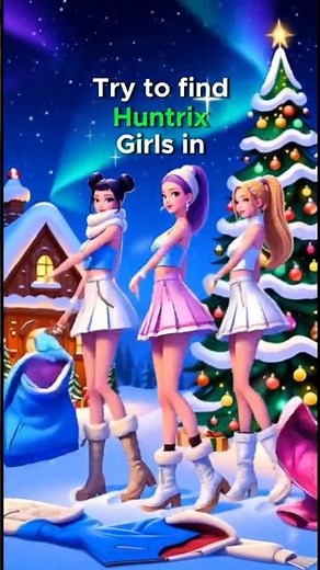 Try to Find Zoey, Rumi and Mira in the Winter Wonderland ☃️