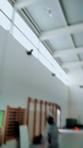 Engaging Indoor Sports Game with Cones and Ball