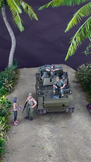 Diorama M113A1 APC: Vietnam War Scene
